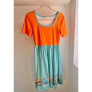 Disney Moana Dress Womans Size S Disney Bounding